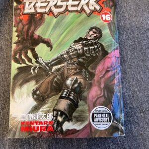 Berserk Vol. 16 Manga - Black & Green Cover